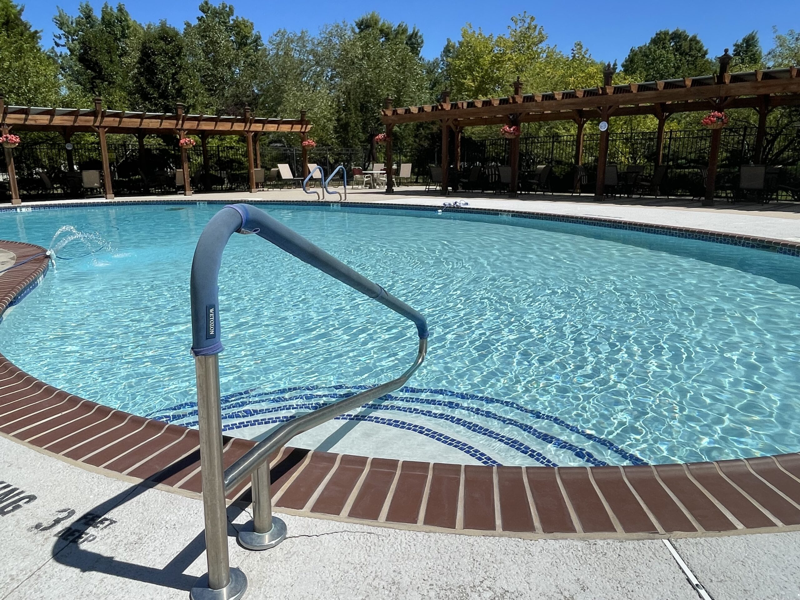 Pool Closes for the season at 700 PM Village Greenes 55+ Community